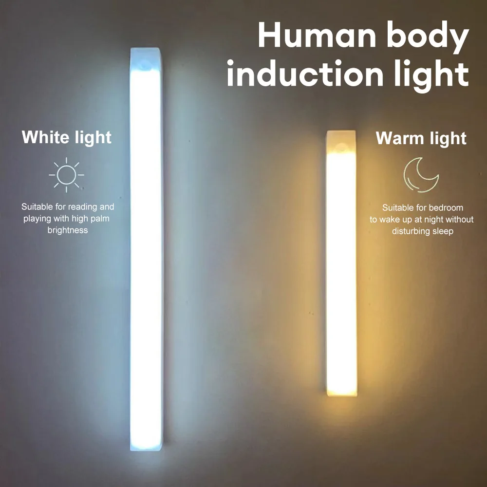 LED-liiketunnistimen yövalo