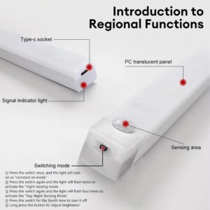 LED-liiketunnistin